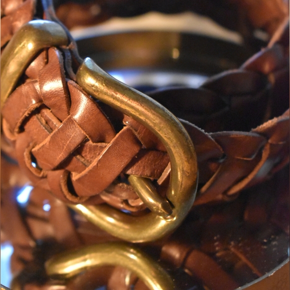 DKNY Genuine Leather Belt - Picture 1 of 3